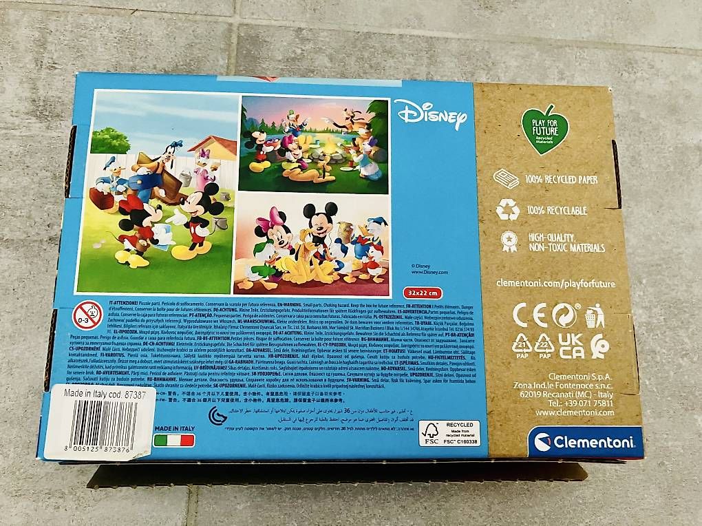 Puzzle:  3 puzzles de 48 pièces Disney Mickey – Usato da Martigny venduto da avf_w8zf 1
