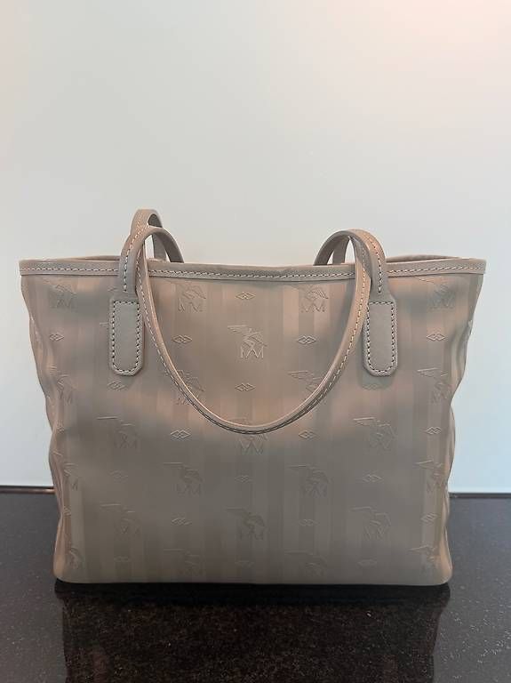Maison Mollerus Borse da donna: Maison Mollerus Genf Taupe mit Gold – Usato da Embrach venduto da roseblaettli0815 1