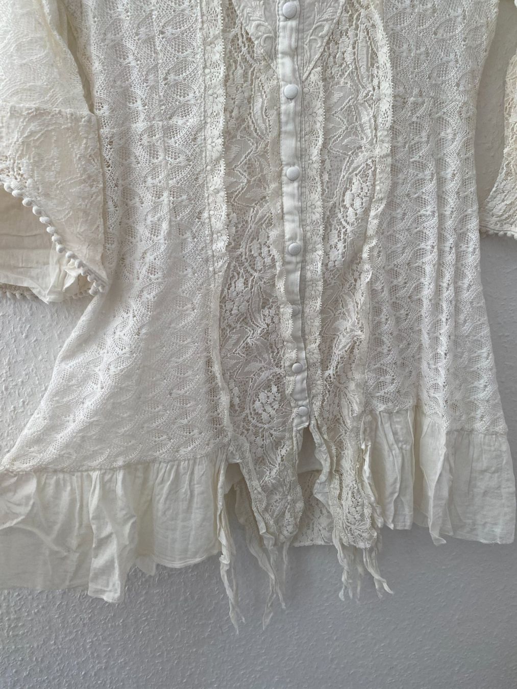 Cream Tuniche: Romantische Original Cream Tunika Gr. S – Nuovo (secondo la descrizione) da Stetten SH venduto da bijoux18 3