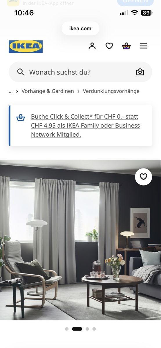 Tende: Verdunklungsvorhang IKEA HILJA 145x250 cm hellgrau NEU – Nuovo (secondo la descrizione) da Udligenswil venduto da schmetterling.62 3