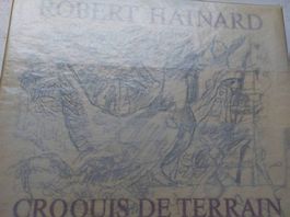 HAINARD "Croquis de terrain" et autres livres