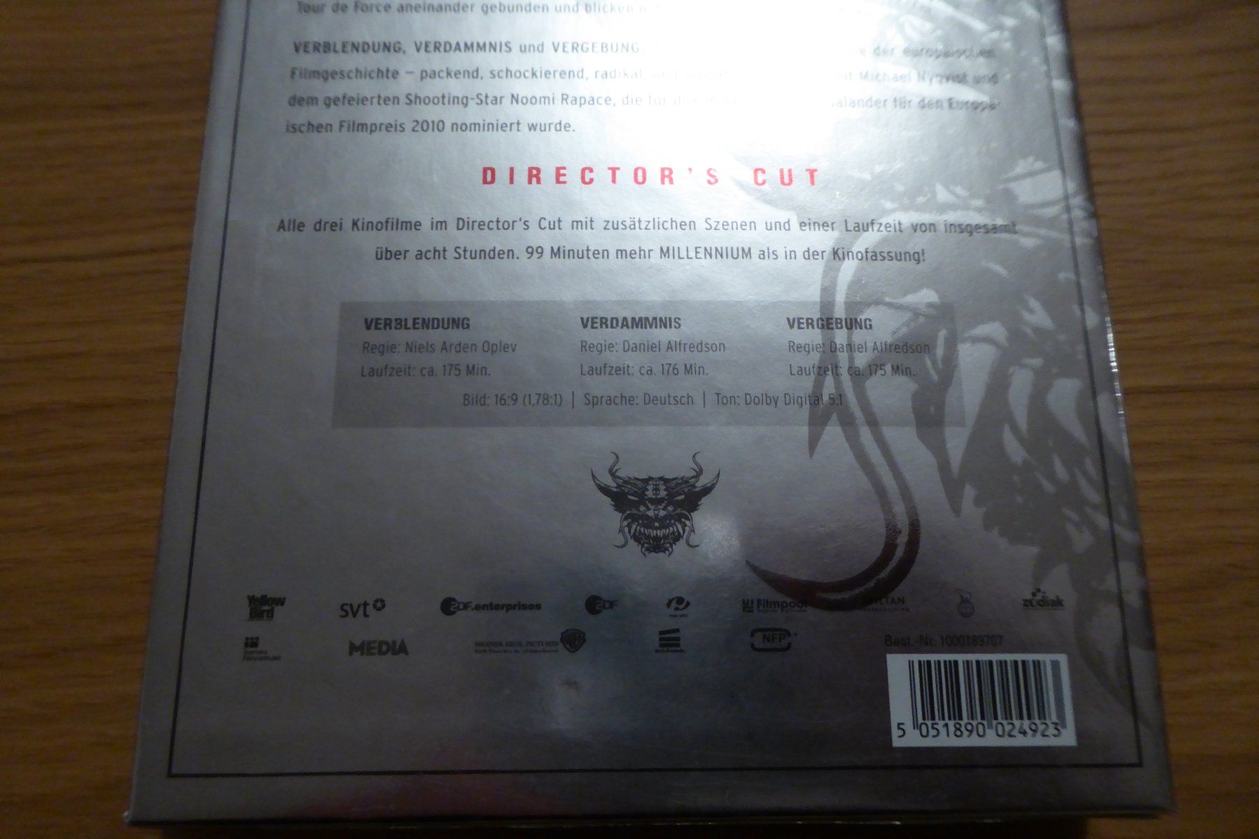 Alle DVDs: DVD Director's Cut Millenium Stieg Larsson – Gebraucht aus Allschwil von Summelsarium 3