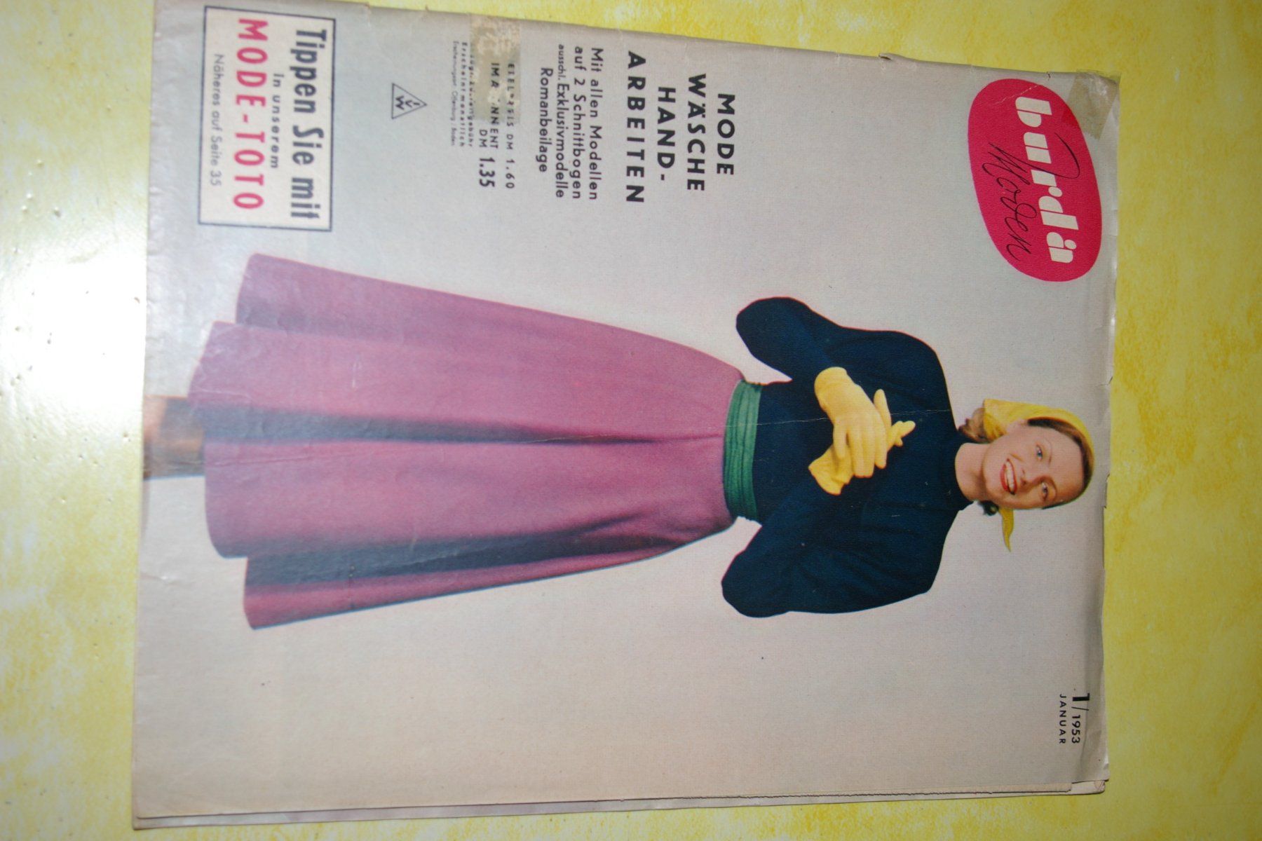 Cartamodelli: burda 1-1953 – Usato da Granges (Salvan) venduto da SSMLE