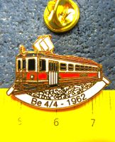 BAHN SCHWEIZ PIN Be 4/4 1962 ENAMEL GOLDIG LIMITIERT