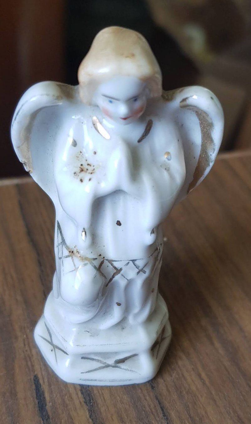 Figuren: Porzellanfigur Engel antik – Gebraucht aus Mörschwil von antiksalon21 7