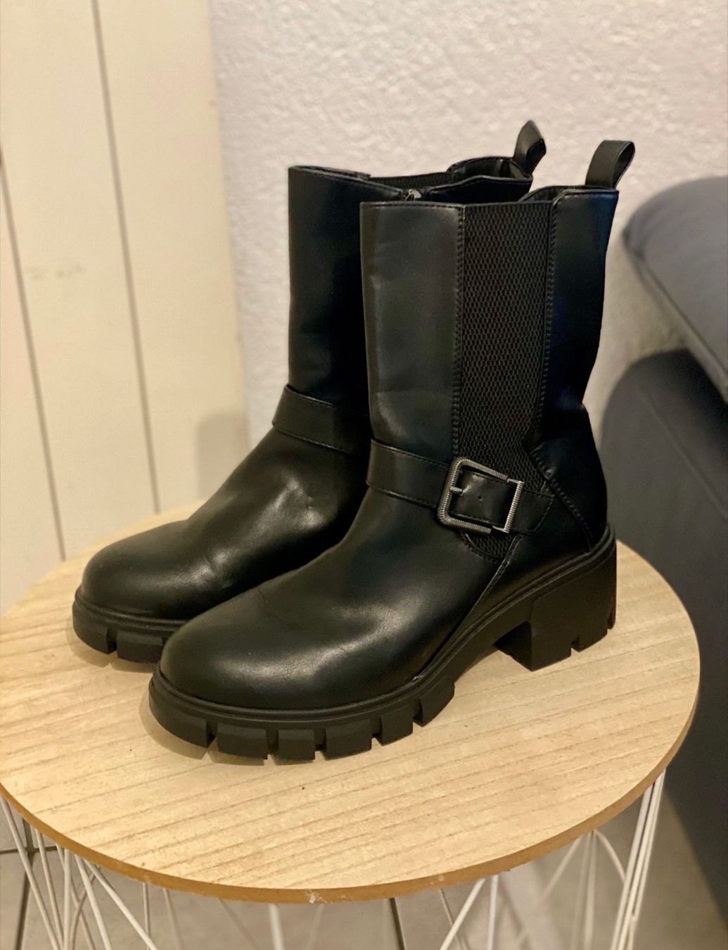 Dosenbach Scarpe da donna: BOTTINES NOIRES BIKER – Nuovo (secondo la descrizione) da Fribourg venduto da Lin...20 2