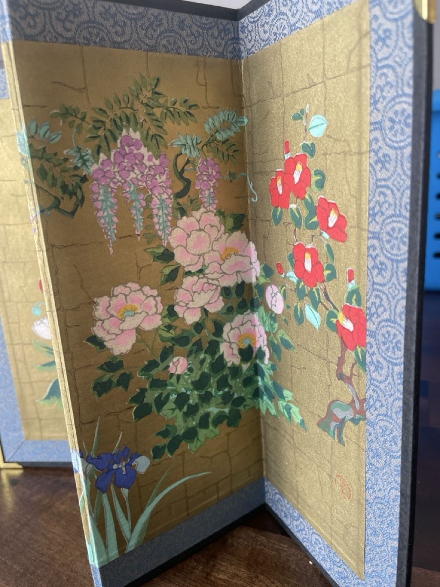 Tutte le decorazioni: Original Japanischer Mini Paravent – Nuovo e nell'imballaggio originale da Embrach venduto da Gauvain1 2