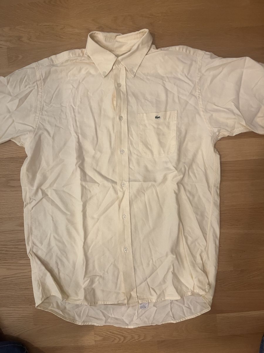 Lacoste Chemises: Lacost Withe Button Up shirt – D'occasion à Winterthur par 3mi_2kpf 1