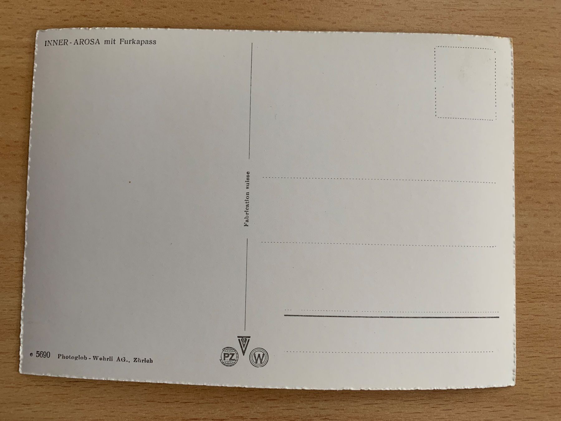Cartoline postali: ANTIKE ANSICHTSKARTE AROSA************** – Usato da Ibach venduto da lisch3 1