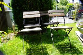 Gartenstühle, Biergartenstühle, Klappstühle 4 Stück
