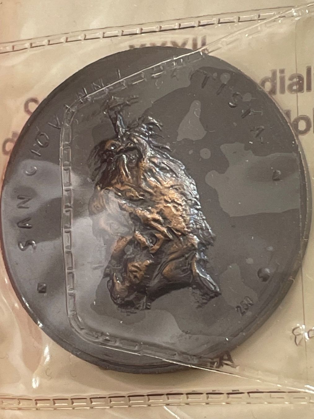 Medaglie: Medaglia commemorativa - Bronzo - Mondiali pesca – Usato da Minusio venduto da Pink222 1