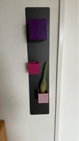 Magnetische Wandhalterung für drei Planzen oder Kräuter