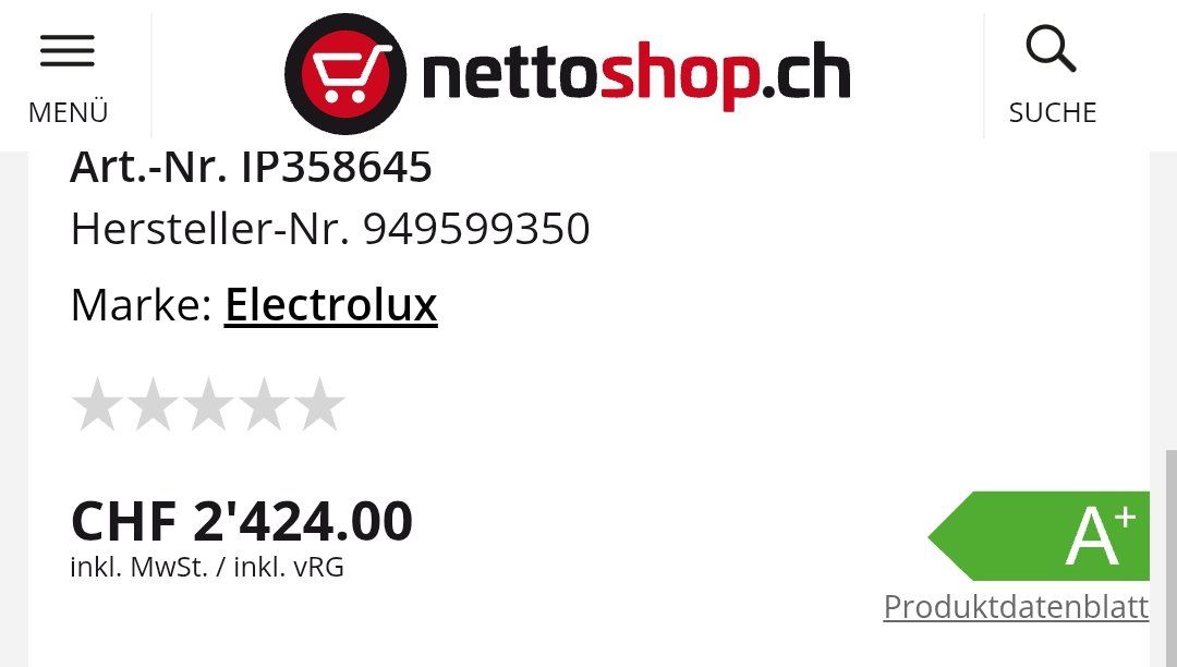 Electrolux Herde: Electrolux Induktionskochfeld DMSL8330AO integr.Dunstabzug – Neu (gemäss Beschreibung) aus Horgenberg von Grill-Phil