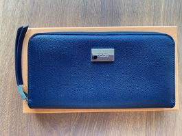 Neues, edles Portemonnaie von Tods dunkelblau