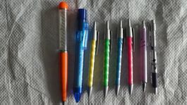 8 Kugelschreiber für Sammler