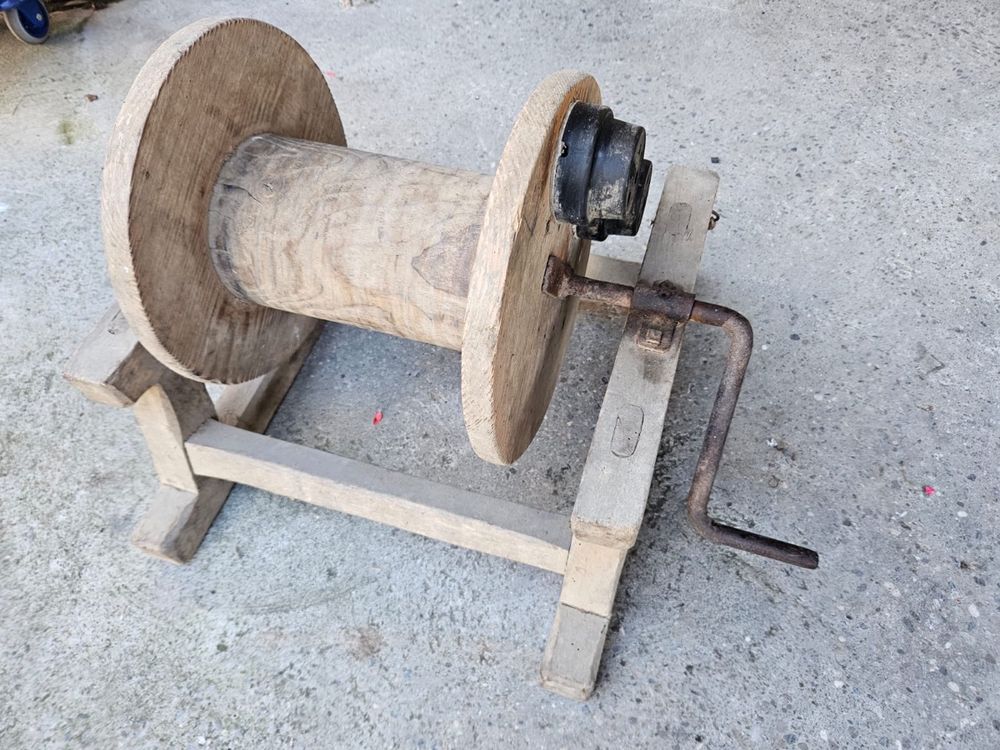 Antike Kabeltrommel Holz Vintage Deko Garten Kaufen auf Ricardo