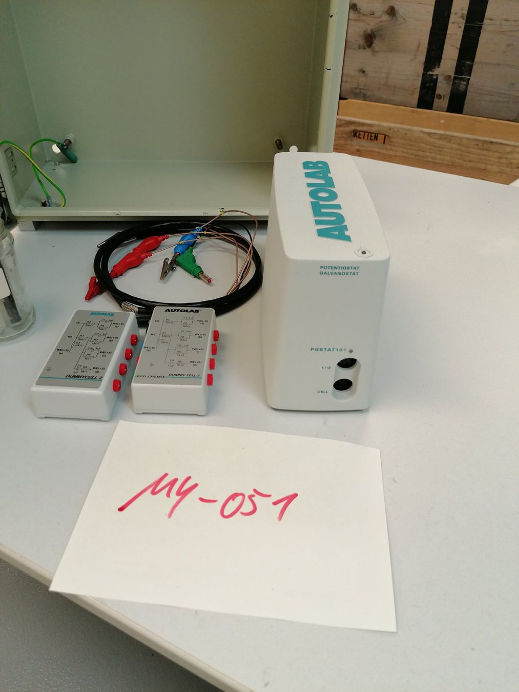 Misurare: METHROHM PGSTAT 101 Autolab chemische Analyse MY-051 – Usato da Diessenhofen venduto da Osio 1