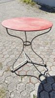 Antiker Gartentisch aus Metall