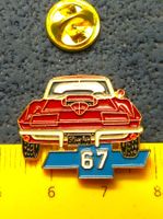 CHEVROLET CORVETTE STING-RAY 1967 AUTO PIN GEPRÄGT LIMITIERT