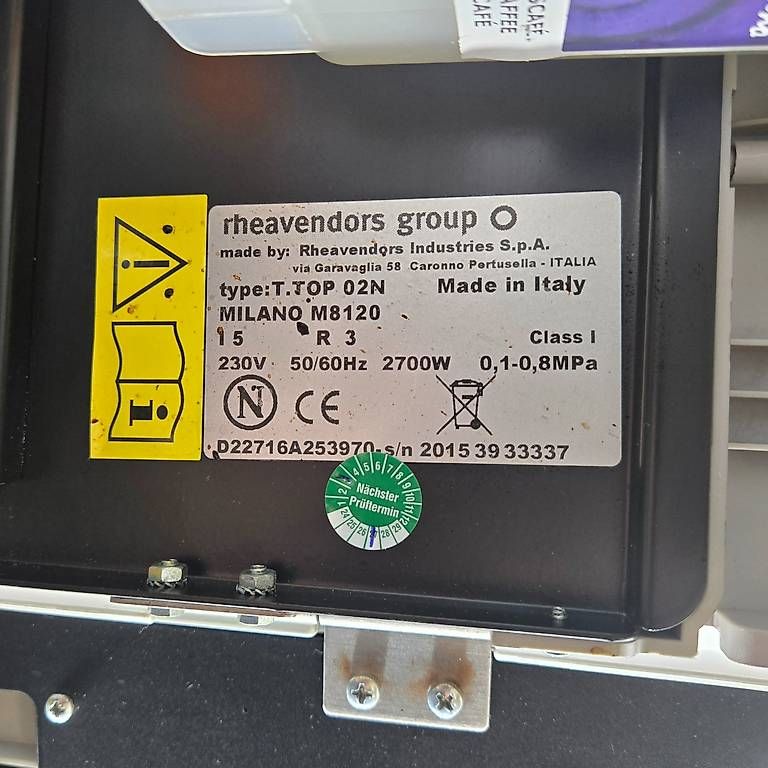 Nescafé Macchine per caffè & Macchine per espresso: NESCAFE MILANO 8 Kaffeeautomat Instant – Usato da Wolhusen venduto da Gastrorampe 6