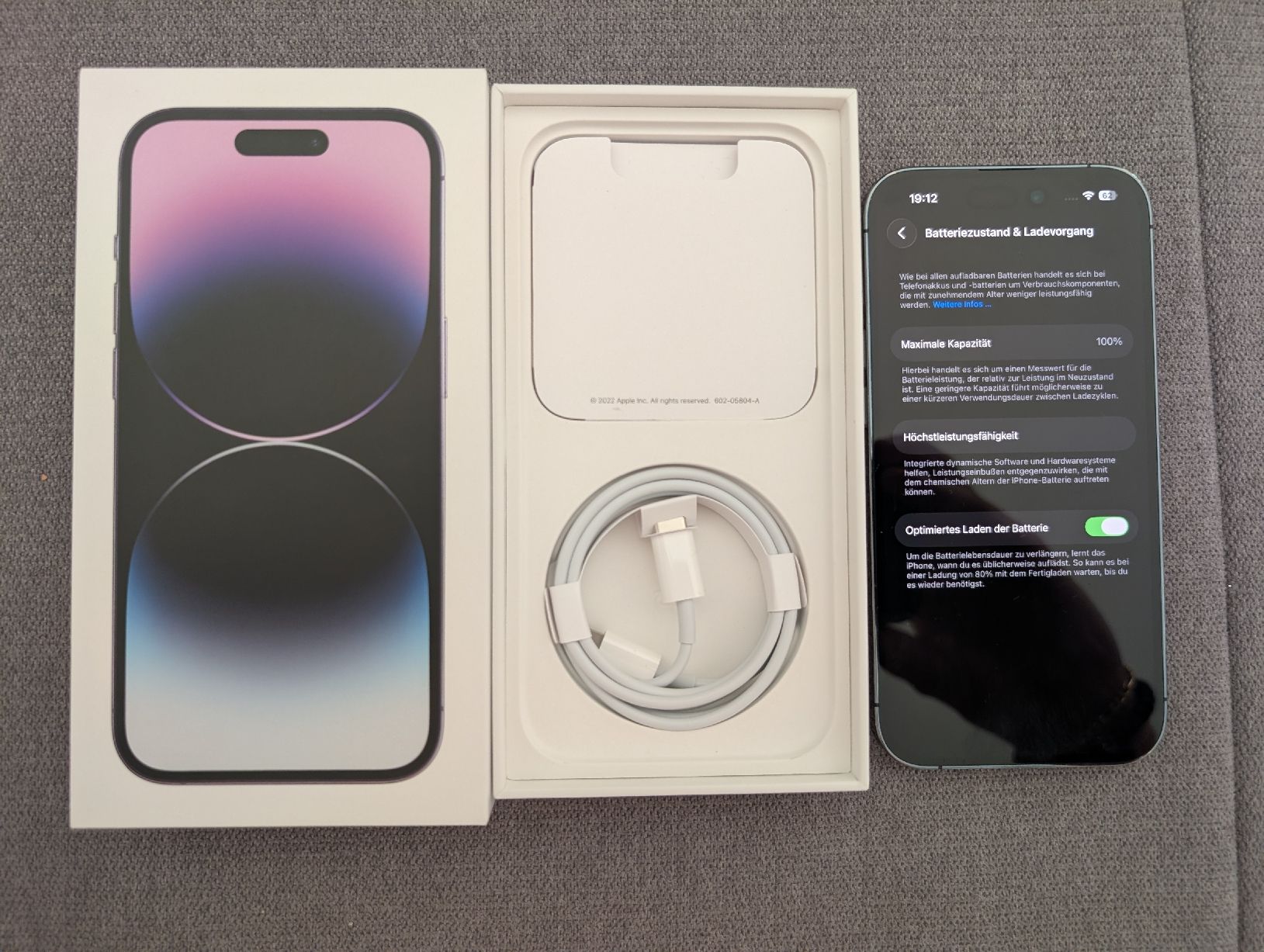 Apple Portables: Apple iPhone 14 Pro – D'occasion à Wil SG par Ni96