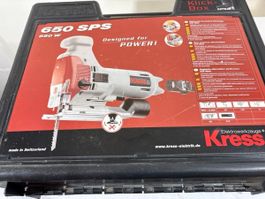 Kress Stichsäge 650 SPS, im Klick-Box - Ideal für Projekte!