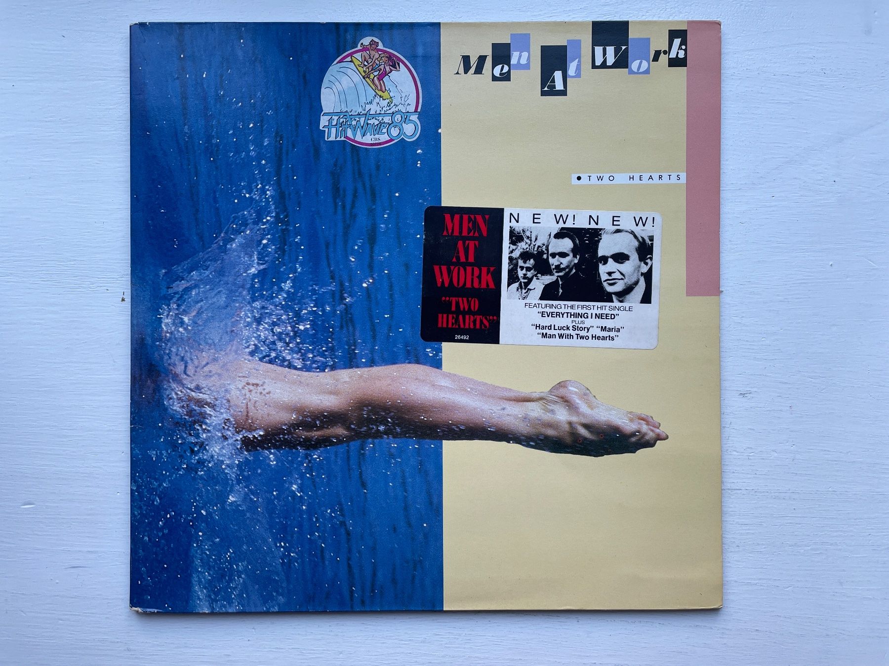 Dischi in vinile: Men At Work - Two Hearts - LP, 1985 – Usato da Zürich venduto da Andy_t71