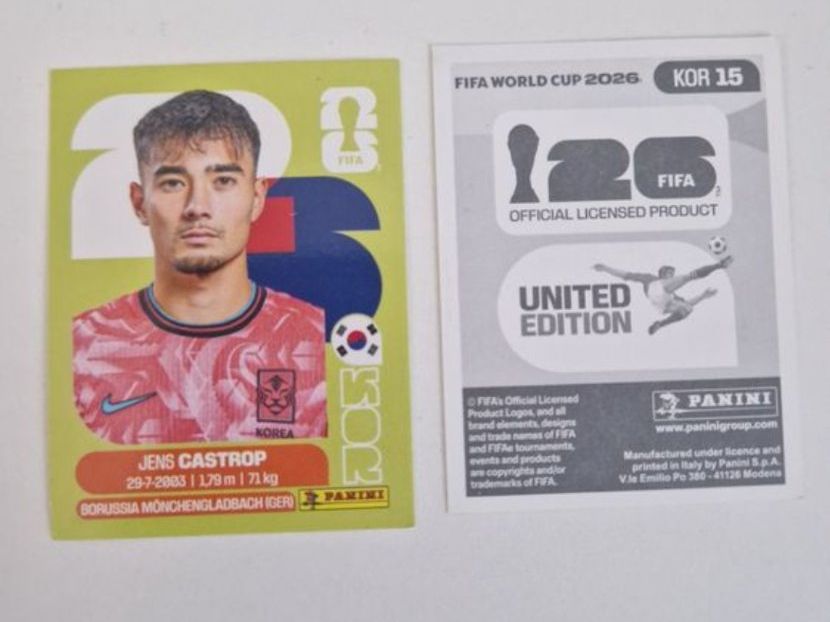 Panini Cartes à collectionner: Panini Sticker KOR15 – Neuf (Voir description) à Stüsslingen par white_angel86