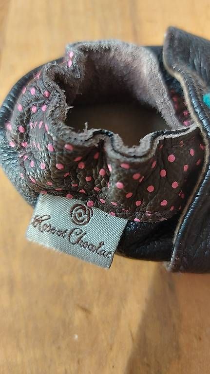 Scarpe per ragazzi: Lederfinkli 6-12 Monate Rose et Chocolat – Usato da Rotkreuz venduto da MASI17 1