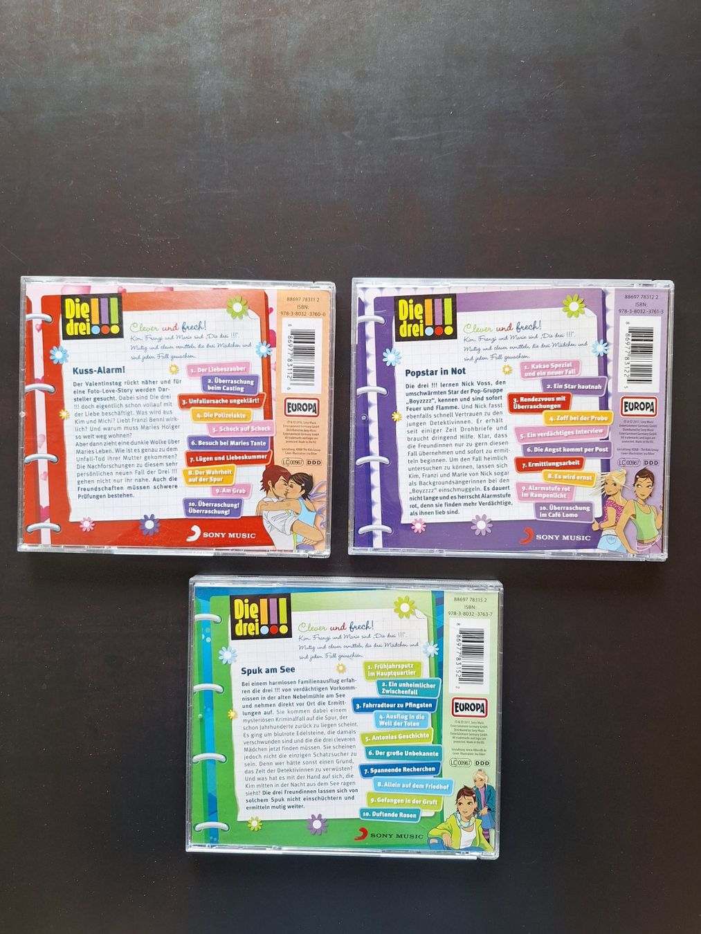 Audiolibri: Die drei !!! (3 CD's) – Usato da Andelfingen venduto da Rihanna9 1