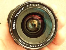 Pentax Super - Takumar 1:3.5 / 28 mm Weitwinkel M42