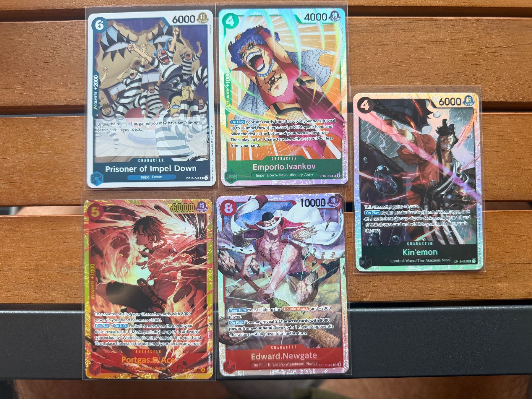 Bandai Sammelbilder & Trading cards: OP-16 - One Piece Sammelkarten Set 10 Stk – Neu (gemäss Beschreibung) aus Gossau SG von Makijali 2