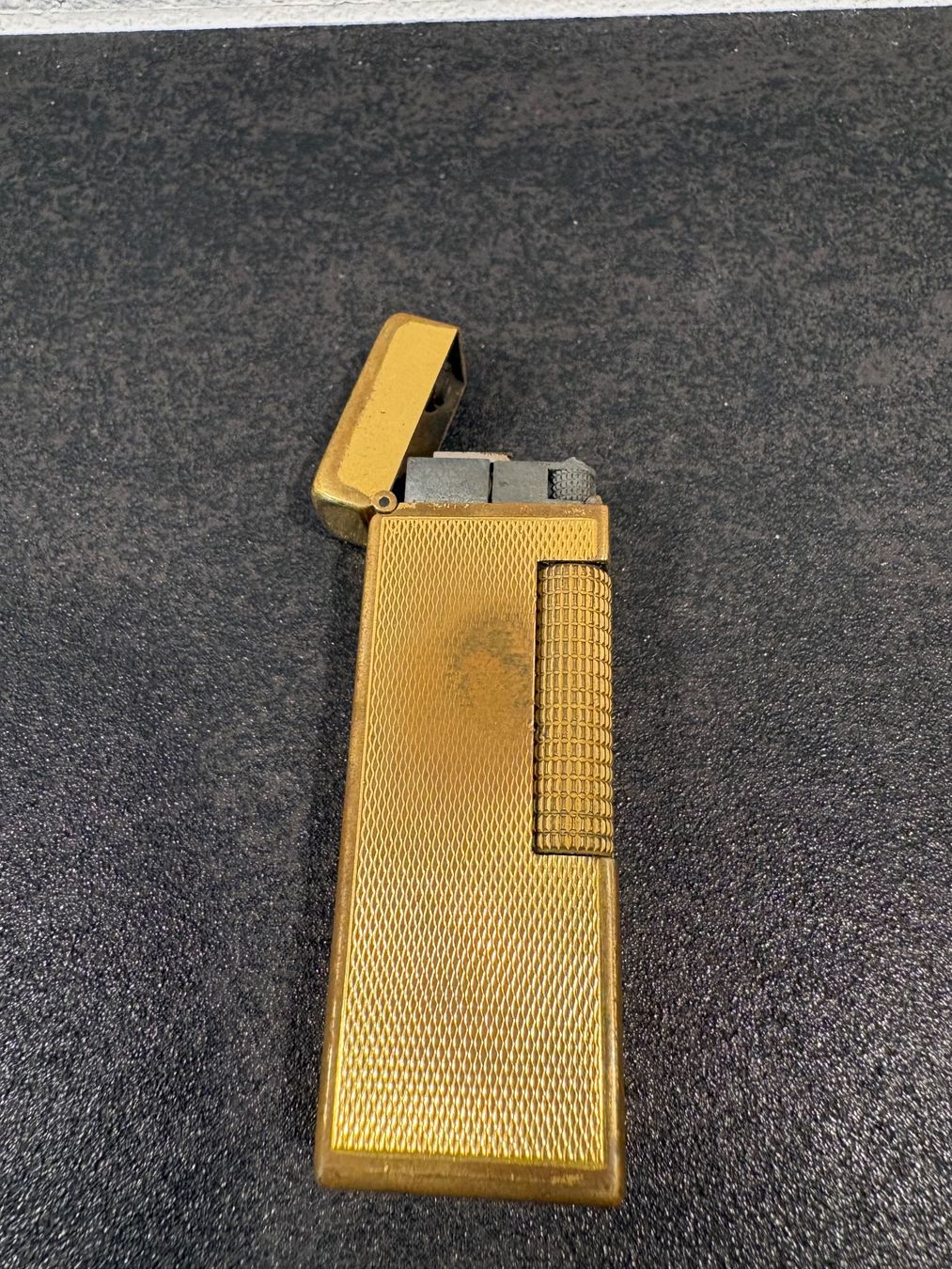 Dunhill Accendini: Dunhill Rollagas Goldfarben – Difettoso da Belp venduto da mikemaru 1
