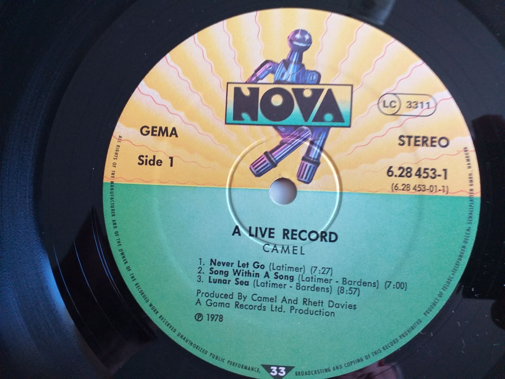 Schallplatten: Camel A Live record – Gebraucht aus Zürich von markus234 7