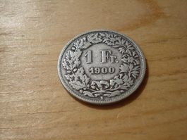 (D2) 1 Franken 1900
