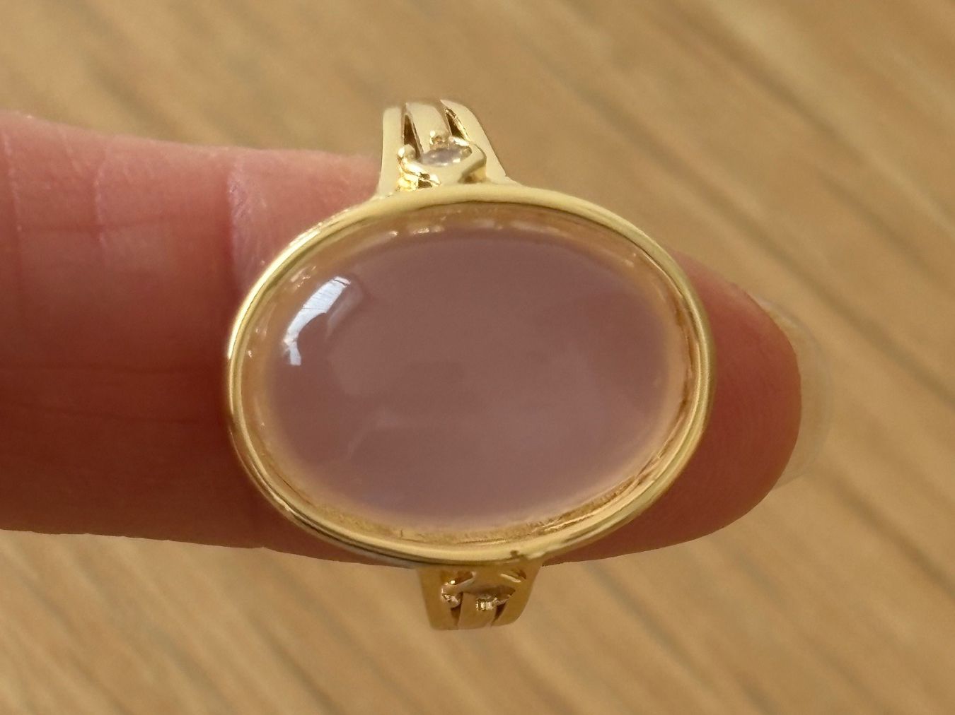 Anelli: Luxus Elegante Gr.19,5 / 9,5 Ring Farbe: Gold/Rosa – Nuovo (secondo la descrizione) da Biel-Bienne venduto da Roserosse13 9