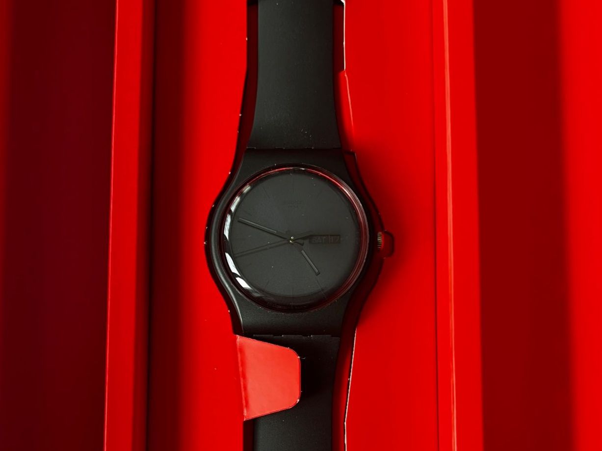 Swatch Orologi: Swatch Black Rebel SUOB702 – Usato da Bern venduto da all_6bff 6