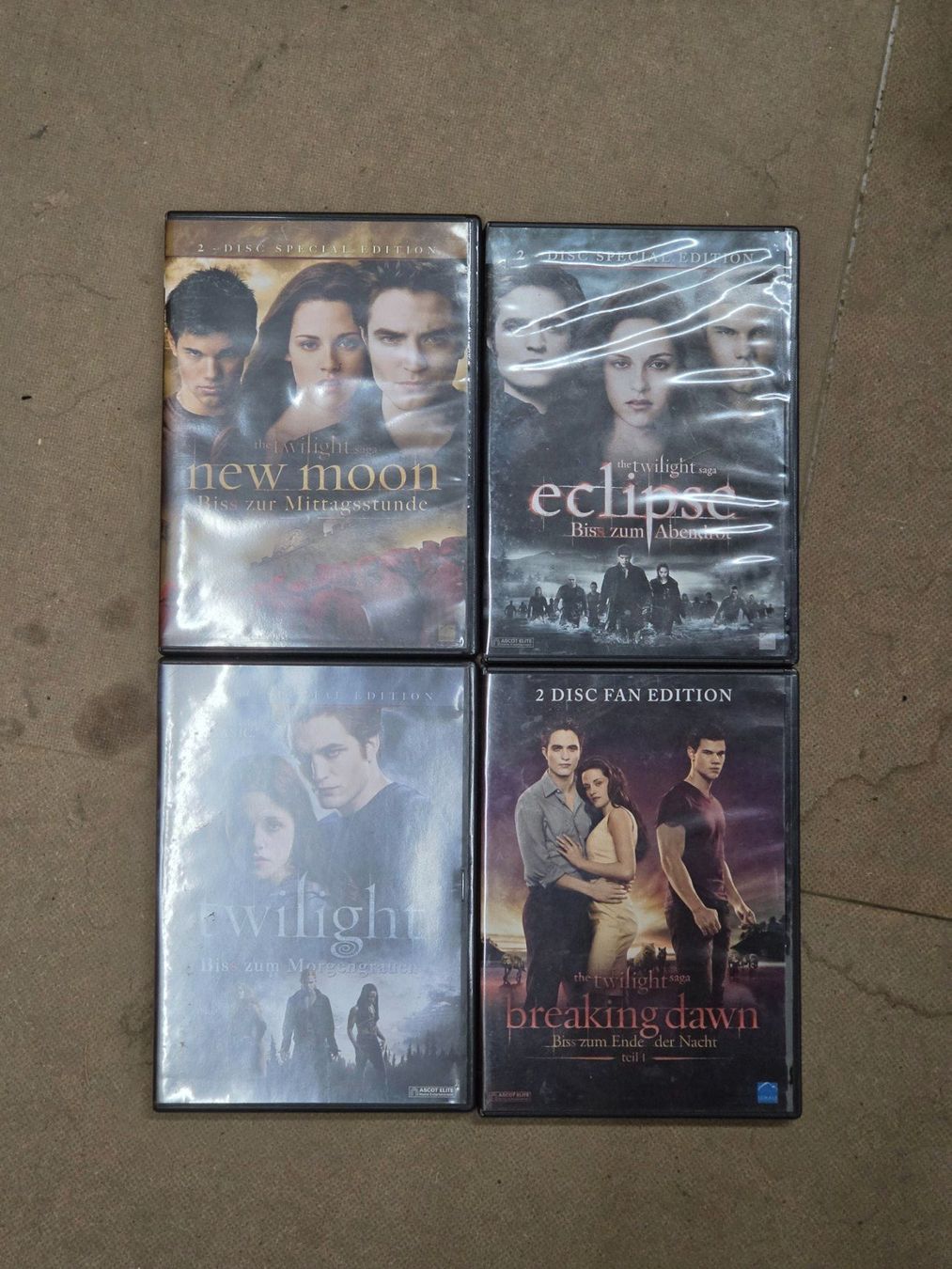 Tutti i DVDs: Twilight 4 DVD – Usato da Bern venduto da Sandroid17