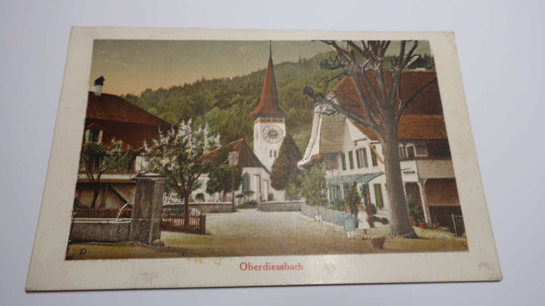 Cartoline postali: Oberdiessbach  1924 – Usato da Cormoret venduto da Pascalll2001 1