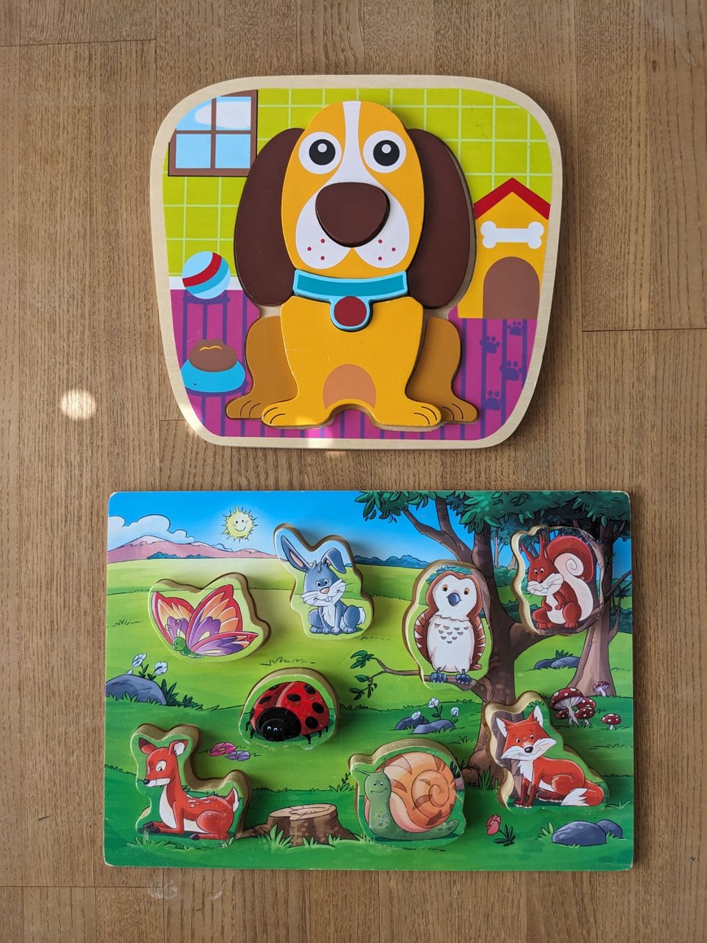 Puzzle: 2 x Puzzle aus Holz – Usato da Wald ZH venduto da andy_ch01