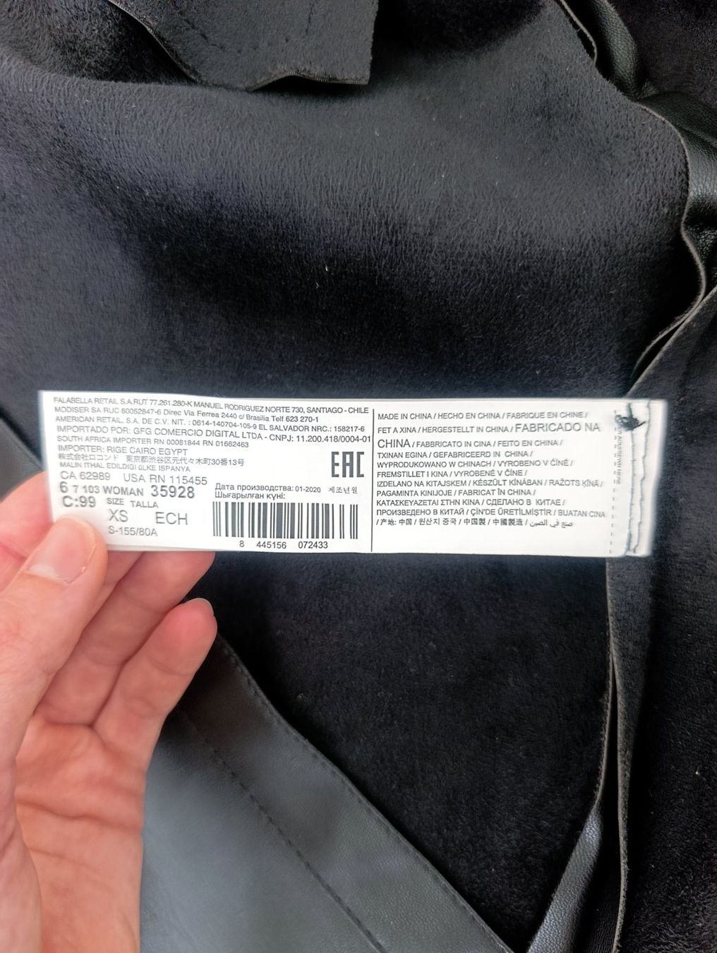Zara Chemisiers: Bluse/Jacke in Lederoptik Gr. 34 – D'occasion à Dietikon par iksan 8