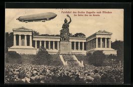 München, Fernfahrt des Grafen Zeppelin,