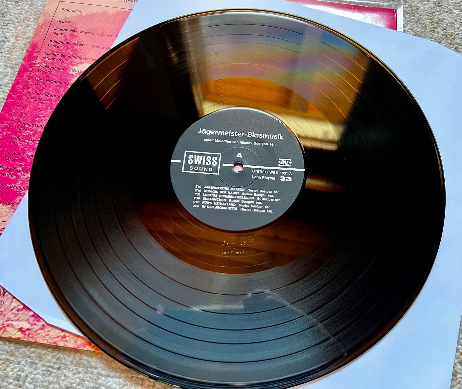 Dischi in vinile: Jägermeister - Blasmusik- LP GEWASCHEN – Usato da Unterseen venduto da vinylmore 2
