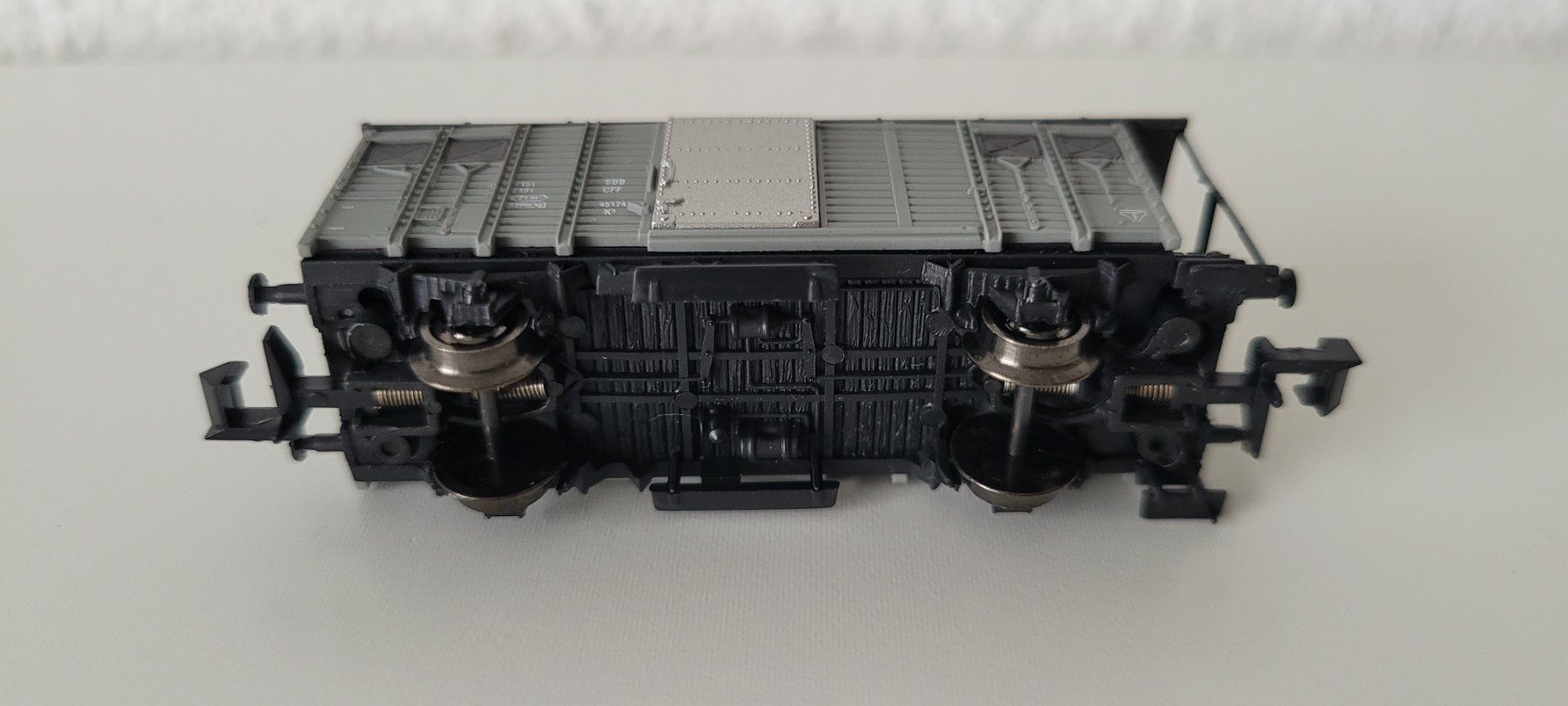 Hobbytrain Modellini di ferrovie: Gedeckter Güterwagen K3 / Hobbytrain 31082 – Usato da Wittenbach venduto da Hase113 6