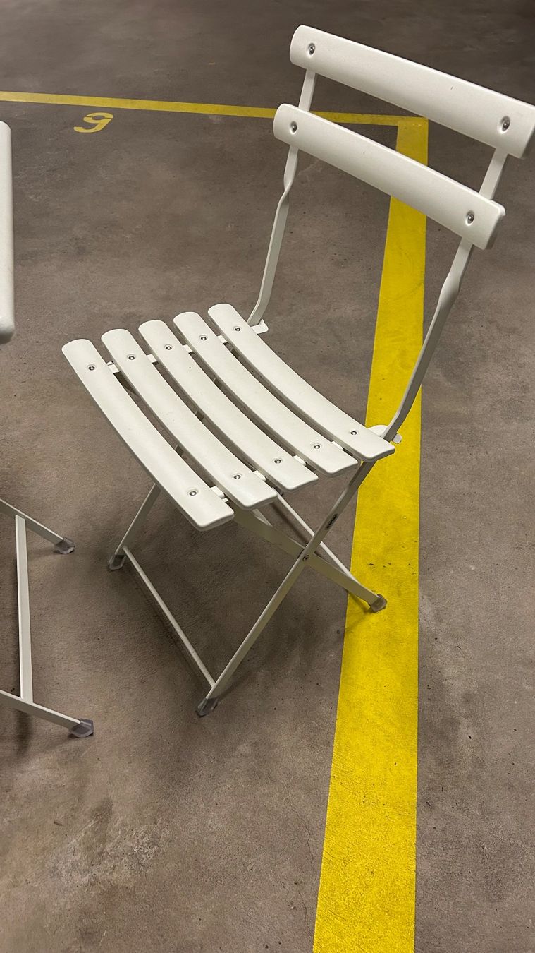Set di tavolo e panche: Gartentisch & 2 Stühlen 70/50/75 – Nuovo (secondo la descrizione) da Wetzikon ZH venduto da t730 1
