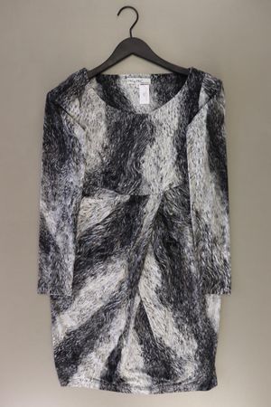 PiuPiu Stretchkleid Gr. 36 Langarm grau