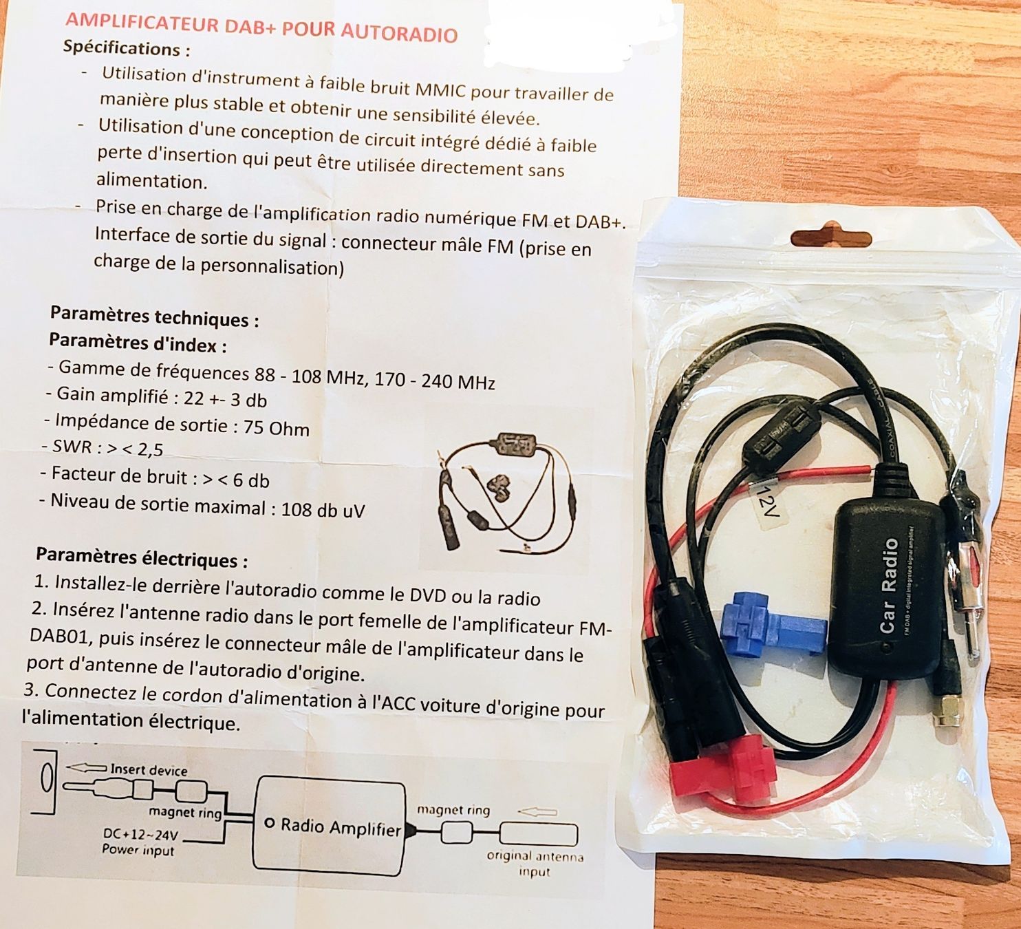 Funktechnik: antenne et ampli. DAB – Neu und originalverpackt aus Echallens von mechildi 6