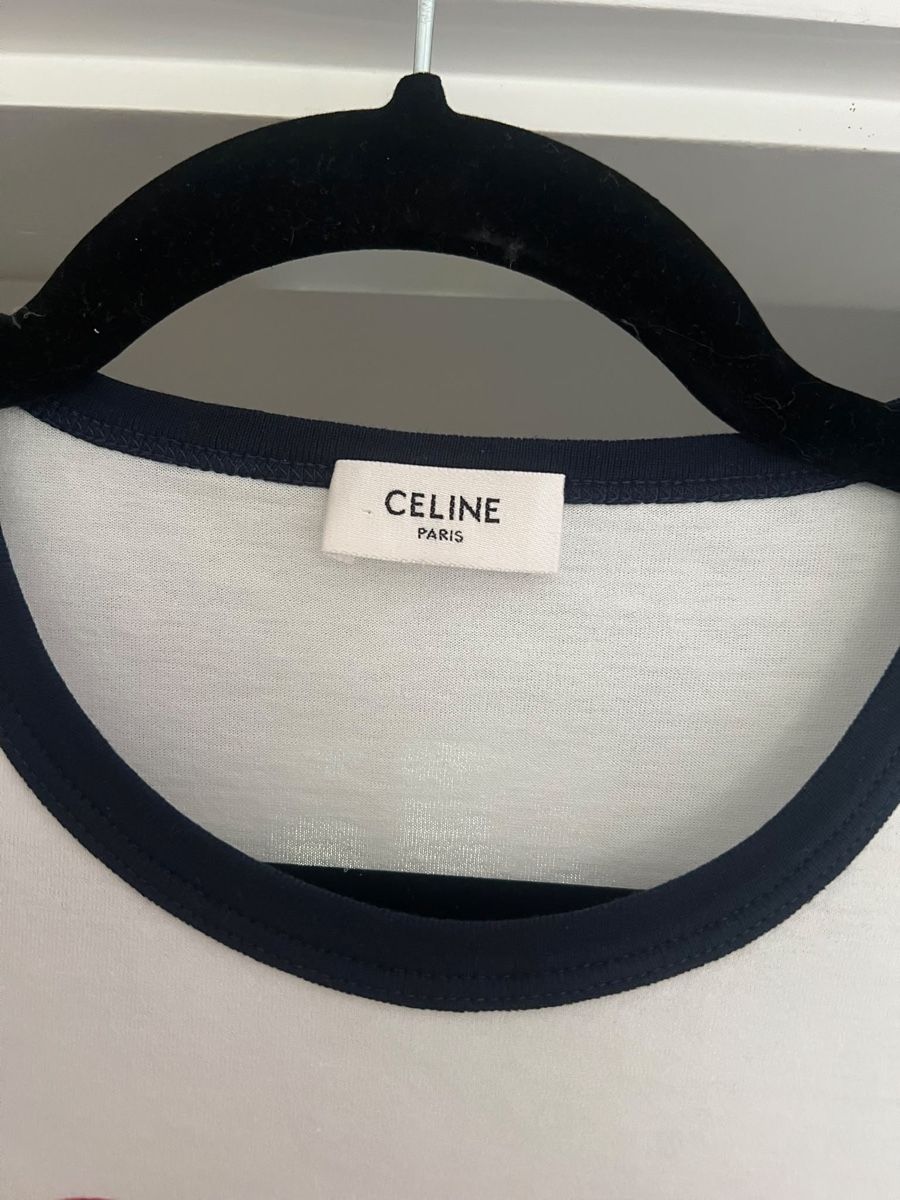Celine T-shirt: CELINE Tshirt Grösse S NEU – Nuovo e nell'imballaggio originale da Inwil venduto da rogerbrown 2