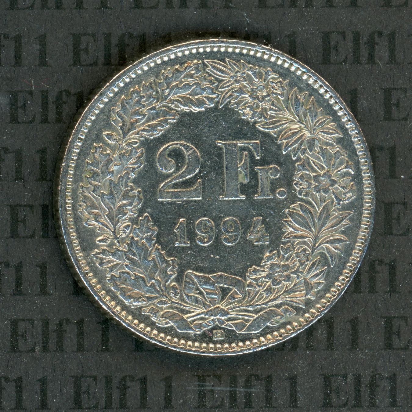 Tutti le monete: CHF___2.00 1994 -vz 2 Franken – Usato da Widnau venduto da Elf11