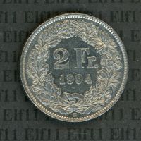 CHF___2.00 1994 -vz 2 Franken